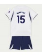 Otroški Nogometna dresi replika Tottenham Hotspur Lucas Bergvall #15 Domači 2026-27 Kratek rokav (+ hlače)